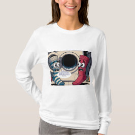 calcetines asustados t-shirt