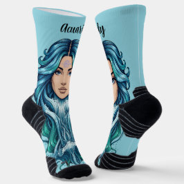 Calcetines Lady Acuario – Toque astrológico en tu Sokken