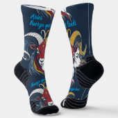 Calcetines Lady Aries Mujer - Socks Zodíaco  Sokken (Gebogen)