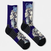 Calcetines Lady Géminis – Toque divertido Sokken (Rechts)