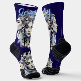 Calcetines Lady Géminis – Toque divertido Sokken