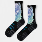 Calcetines Lady Piscis – Detalle creativo Sokken (Links)