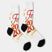 Calcetines Premium Sostenibles con Diseño “Feliz 2 Sokken (Rechts)