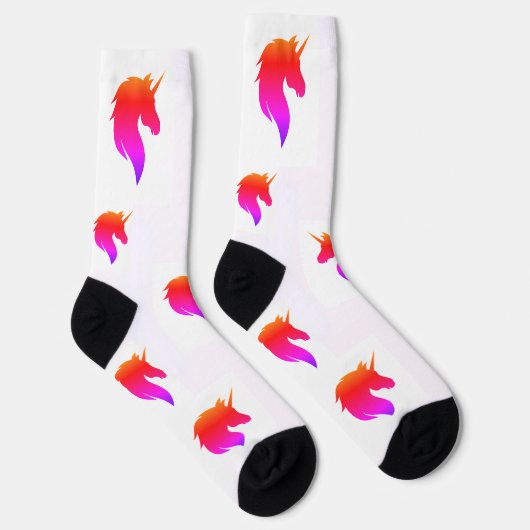 Calcetines premium sostenibles unicornio sokken (Rechts)