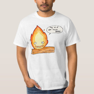 Calcifer kan al je koolstof branden t-shirt