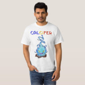 Calciferblauw T-shirt (Voorkant volledig)