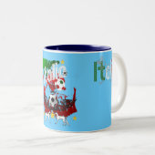 Calcio mok voetbalcadeaus voor Italiaanse fans (Voorkant rechts)