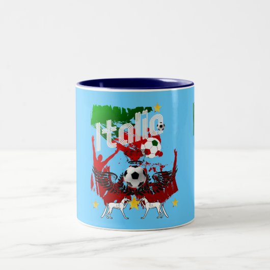 Calcio mok voetbalcadeaus voor Italiaanse fans (Center)