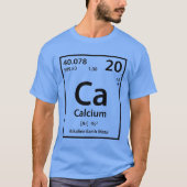 Calcium Element (zwart) T-shirt (Voorkant)