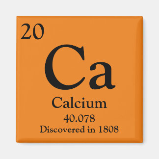 Calcium Periodiek Tabel Magneet