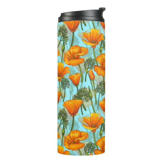 Calciumtumbler in Californië Thermosbeker (Gedraaid links)