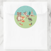 Calcomanía Animalitos del bosque Ronde Sticker (Tas)