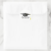 Calcomanía - Graduación - Personalizada Ronde Sticker (Tas)