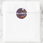 Calcomanía Halloween Ronde Sticker (Tas)