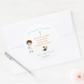 Calcomanía mi primera comunion ronde sticker (Envelop)