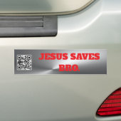 Calcomanía Para Auto Jezus redt broer Jezus Christ Bumpersticker (Op auto)