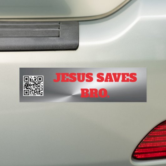 Calcomanía Para Auto Jezus redt broer Jezus Christ Bumpersticker (Op auto)