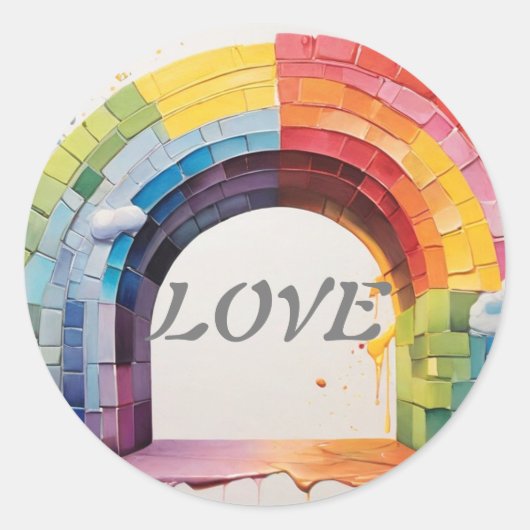 Calcomanía Ronde Sticker (Voorkant)