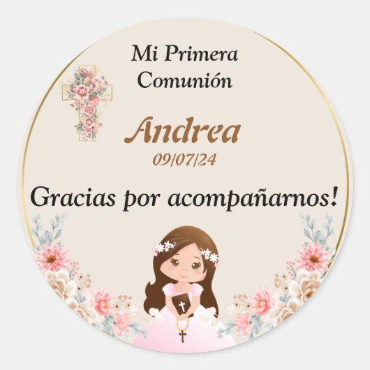 Calcomanía Ronde Sticker (Voorkant)