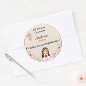 Calcomanía Ronde Sticker (Envelop)