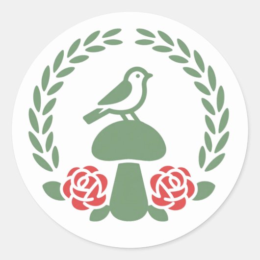 Calcomanía Ronde Sticker (Voorkant)
