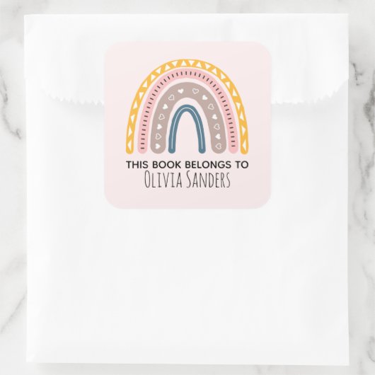 Calcomanía Vierkante Sticker (Tas)