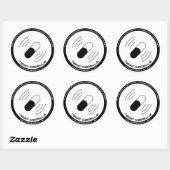 Calcomanias de RC Ronde Sticker (Vel)