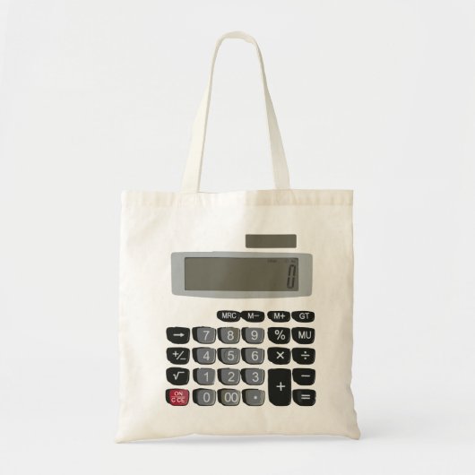 Calculadora Tote Bag (Voorkant)