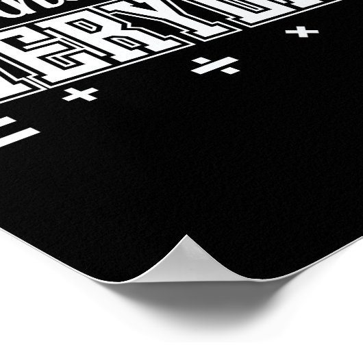 Calculate Kindness Into Everyday Mathematik Poster (Hoek)