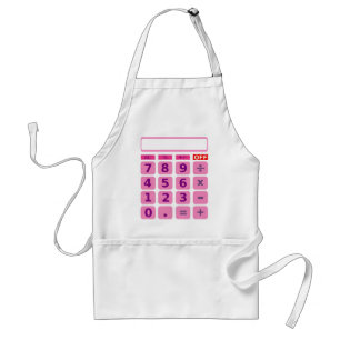 Calculator Apron Standaard Schort