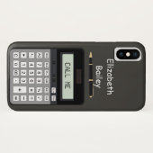 Calculator en Pen Graphic Case-Mate iPhone Case (Achterkant (horizontaal))