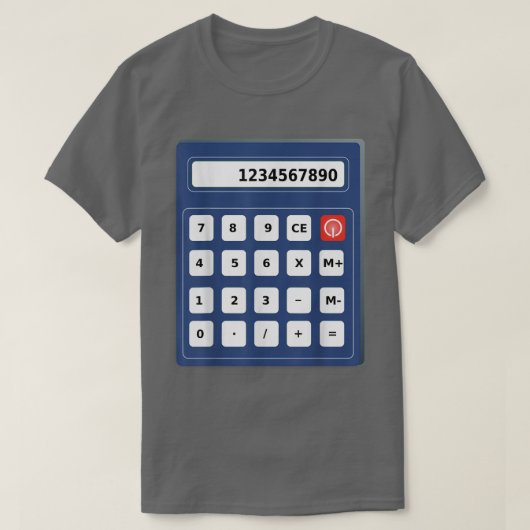 Calculator Halloween Costume 964 T-shirt (Design voorkant)