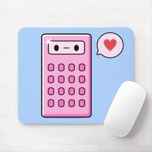 Calculator Love Muismat (Met muis)