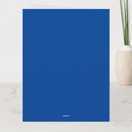 Calculator tekening aangepaste Verjaardag wenskaar Kaart (Achterkant)