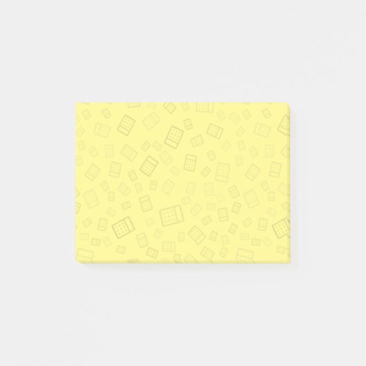 Calculatorpatroon Post-it® Notes (Voorkant)