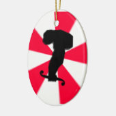 Calculus Ape Keramisch Ornament (Links)