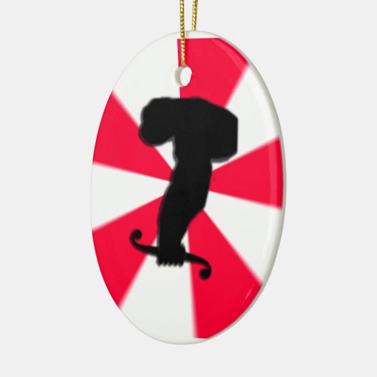 Calculus Ape Keramisch Ornament (Links)