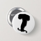 Calculus Ape Ronde Button 5,7 Cm (Voorkant /achterkant)