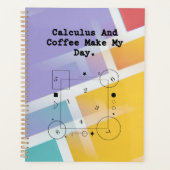 Calculus & Coffee Lover| Math Teacher Daily Ritual Planner (Voorkant)