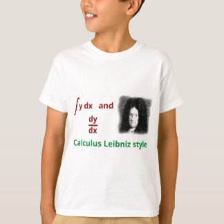 Calculus Leibniz-stijl T-shirt