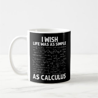 Calculus voor Wiskunde Leraar Wiskunde Joke Humor Koffiemok