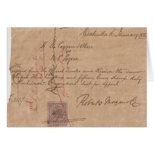 Calcutta-1885 (Voorkant Horizontaal)