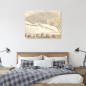Calcutta Canvas Afdruk (Insitu (Slaapkamer))