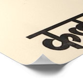 CALCUTTA POSTER (Hoek)