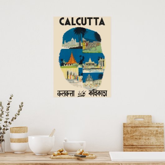 CALCUTTA POSTER (Keuken)