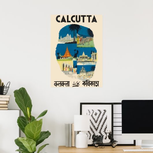 CALCUTTA POSTER (Thuiskantoor)