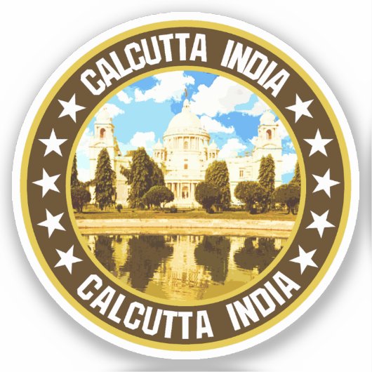 Calcutta Sticker (Voorkant)
