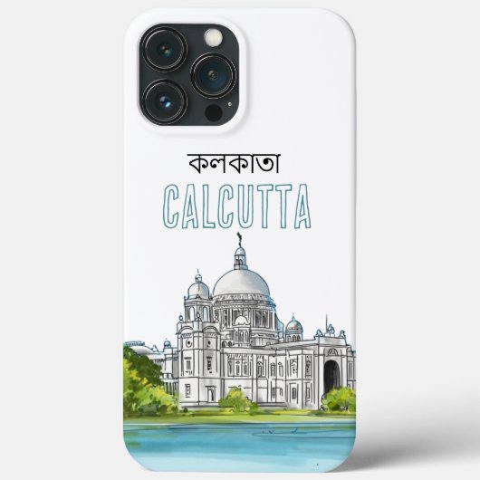 Calcutta "Victoria Memorial" Kolkata Bengali Case-Mate iPhone Case (Achterkant)