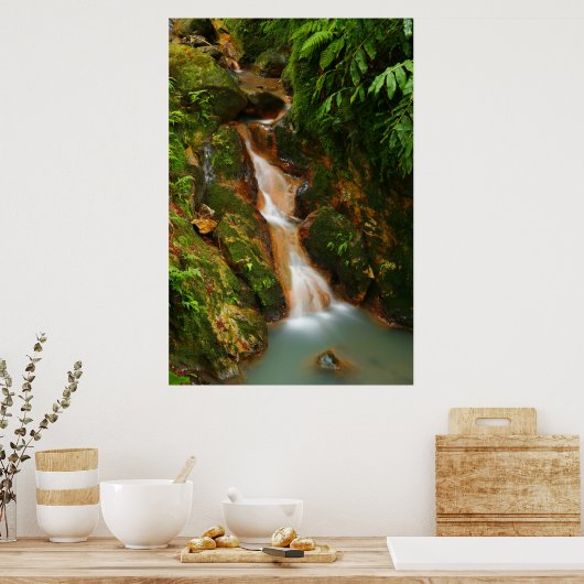 Caldeira Velha, Azoren Poster (Keuken)