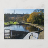 Calder and Hebble Navigation: Salterhebble-sluizen Briefkaart (Voorkant)